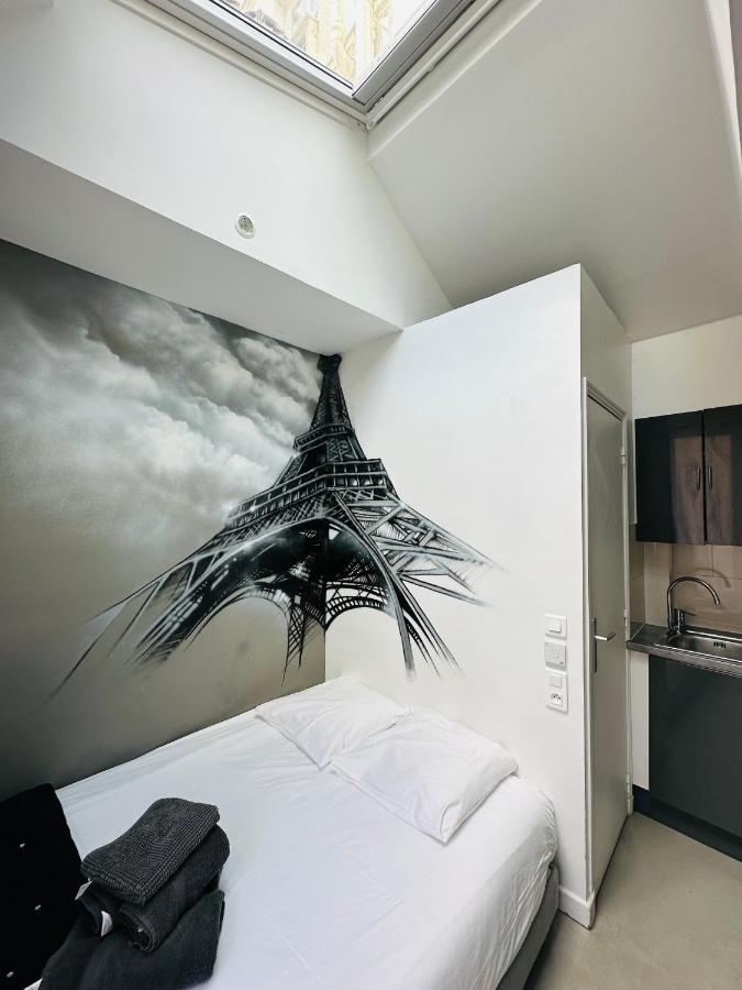 파리 베아트리체 에 에마누엘 메블레 에펠 아파트 호텔 객실 사진